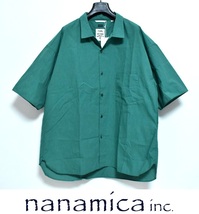 【送料無料】新品 nanamica ナナミカ H/S Wind Shirt L SUGS314 定価2万7500円 ハーフスリーブ ウインドシャツ SG_画像1