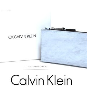 【送料無料】新品 CK CALVIN KLEIN ''ライム'' カードケース 832632 ホワイト CK カルバンクライン コインケース 小銭入れの画像1