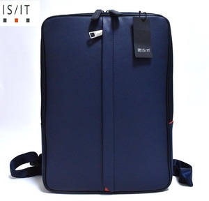 [ regular price 2 ten thousand 5300 jpy ] new goods IS/ITizitosafi-ru2WAY business rucksack 937701 A4 size correspondence setup correspondence IKETEI navy 