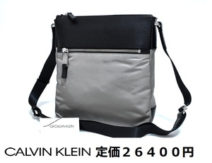 【定価2万6400円】新品 CK カルバンクライン ''テンプル'' ショルダーバッグ B5サイズ 809122 IKETEI イケテイ Calvin Klein