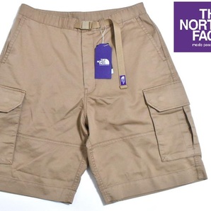 【送料無料】THE NORTH FACE PURPLE LABEL ノースフェイス パープルレーベル ストレッチ ツイル カーゴ ショーツ 32 TAN NT4307Nの画像1