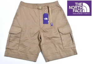 【送料無料】THE NORTH FACE PURPLE LABEL ノースフェイス パープルレーベル ストレッチ ツイル カーゴ ショーツ 34 TAN NT4307N