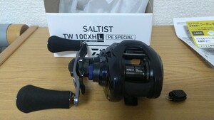 美品ダイワ 23ソルティスト TW 100XH L SALTIST 