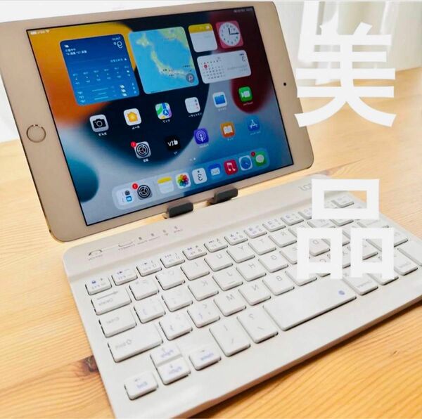 美品♪ SIMフリー iPad mini 4 無線 キーボード おまけ付き