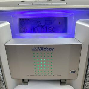 Victor Clavia RC-T1MD CD /MD/カセット ポータブルシステム  ラジカセ 2004年製 CD読み取り不可の画像2