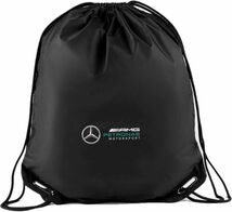 メルセデスベンツ純正 欧州専売 AMG PETRONAS MOTOR SPORT ストリングバッグ バックパック MercedesBenz AMG ペトロナス 正規品 エコバッグ_画像1