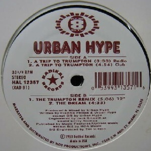 $ URBAN HYPE / A TRIP TO TRUMPTON (US) ジュリアナ (HAL 12357) YYY108-1727-3-7 レコード