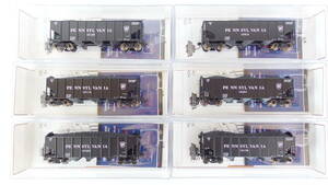 HO PRR Hopper 6輌セット #4447