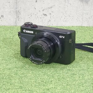 CANON/キヤノン デジタルカメラ PowerShot G7X Mark II 通電/シャッター/フラッシュ/AF動作確認済/S0047