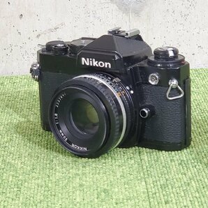 Nikon/ニコン フィルムカメラ nikon fe ブラック nikon nikkor 50mm 1:1.8/S0112の画像2