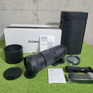 【美品・ほぼ未使用品】sigma 150-600mm 1:5-6.3 dg 超望遠ズームレンズ s0120