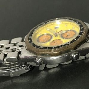 希少品 SEIKO 7T32-7C70 長野オリンピックモデル chronograph クロノグラフ セイコー 腕時計 メンズウォッチ ジャンク ⑦の画像5