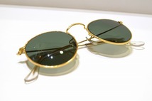 Ray Ban(レイバン)ROUND METAL ヴィンテージサングラス新品ボシュロムめがね眼鏡メガネフレームメンズレディース男性用女性用_画像3