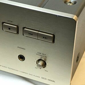 DENON CDプレーヤー DCD-1650AL ジャンク品 保証なしの画像3