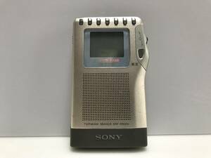 SONY　FM/AMポケットラジオ　SRF-R800V　ジャンクRT-3793