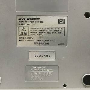 Nintendo スーパーファミコン 本体 SHVC-001 コントローラー SHVC-005 2点 ジャンクRT-3938の画像5