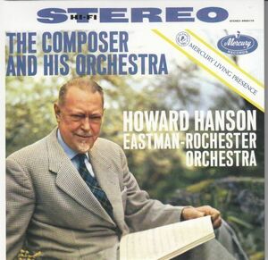 [2CD/Mercury]ハンソン:管弦楽のためのモザイク&管弦楽のための組曲「初めての時」他/H.ハンソン&イーストマン・フィルハーモニア 1960.5他