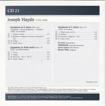 [CD/Sony]ハイドン:交響曲第44,51&52番/A.コスター(n-hr)B.ヴァイル&ターフェルムジーク・バロック管弦楽団 1992.2_画像2