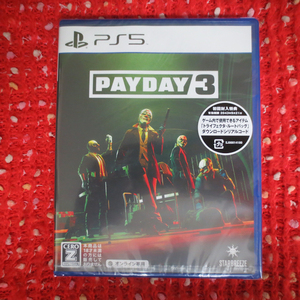 GM-0039 新品 未開封品 PS5 ソフト ペイデイ3 PAYDAY3