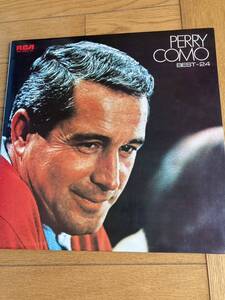 LPレコード盤:ペリー・コモ ベスト24 PERRY COMO BEST 24: 2枚組*G507