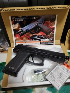 未使用！！ KSC SOCOM MK23 CO2 GBB 