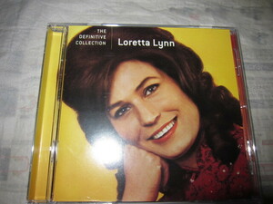 ロレッタ・リン　ベスト　DECCA　ロゴ　美品　Loretta Lynn『Definitive Collection 』　リマスター 2005 輸入盤CD
