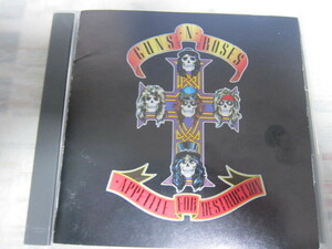 GUNS N' ROSES gun z* and * low zezAPPETITE FOR DESTRUCTION domestic record CD the first version prompt decision 
