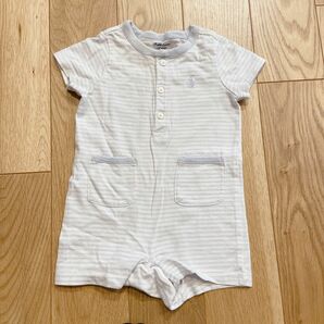 ラルフローレン ベビー ロンパース 子供服 半袖 夏服 半袖ロンパース 60 3m