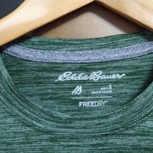 Eddie Bauer エディーバウアー FREEDRY CREW NECK TEE Size Sの画像3