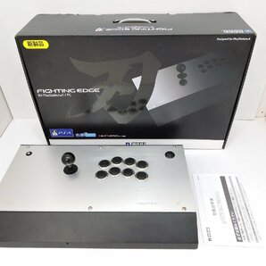 PS4 / PC向け HORI ホリ ファイティングエッジ 刃 PS4-098 アーケードコントローラー 中古品[B036I146]の画像1