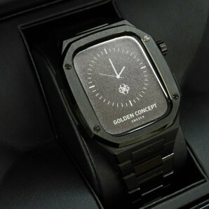 GOLDEN CONCEPT Apple Watch Case EV45 Black ゴールデンコンセプト アップルウォッチケース(ベルト) 9/8/7 45mm用 中古品[B178T045]の画像1