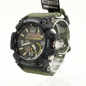 G-SHOCK GG-1000-1A3JF MUDMASTERマッドマスター マッドレジスト 方位.温度計搭載 ツインセンサー アーミーグリーン アナデジの画像2