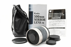 KENKO MC MIRROR LENS 500mm F8 ミラーレンズ キヤノンEFマウント 01114