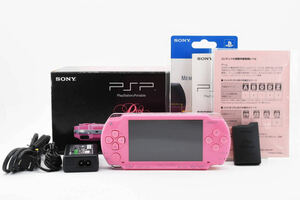 未使用 保管品 SONY PSP-1000 PK ピンク プレイステーション ポータブル 0343