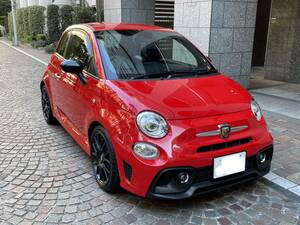 アバルト ABARTH F595 MT 走行0.3万km 2022年式 ガレージ保管 ワンオーナー