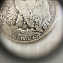 アメリカ ハーフドル 銀貨 1943年 HALF DOLLAR ウォーキングダラー リバティ コイン アンティークシルバー Walking Liberty Half Dollar_画像7