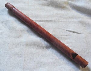 べトナム 民族楽器 スライドホイッスル ローズウッド製 小 鳥笛 笛 新品