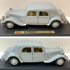 ☆ Maisto マイスト 1/18 CITROEN シトロエン 15CV 6 Cyl (1952) Special Edition ダイキャストモデル 管BCARの画像5