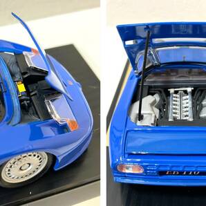 ☆ Maisto マイスト 1/18 BUGATTI ブガッティ EB110 (1992) Special Edition ダイキャストモデル 管HFAの画像8