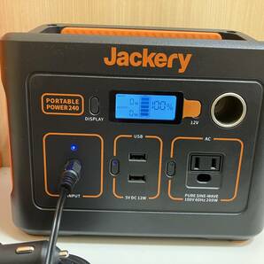 ☆ 極美品 Jackery（ジャクリ） ポータブル電源・240 PTB021 稼働確認済み 管JARRの画像2