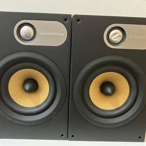 ☆ B&W Bowers&Wilkins バウワース アンド ウィルキンス ブックシェルフスピーカー 686 ペアセットオーディオ 動作未確認 ジャンク品の画像1