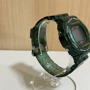 ☆ CASIO カシオ G-SHOCK Gショック 腕時計 G-SHOCK GL-240 緑 スケルトン クリア プロテクション 腕時計 電池未交換 動作未確認 管CARRの画像4