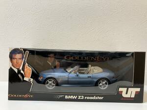 ☆極美品　UT　007 1/18 BMW ロードスター　 GOLDENEYE ゴールデンアイ ジェームズ・ボンド管BARR