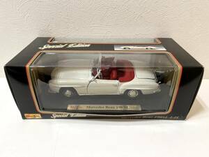 * Maisto Maisto 1/18 Mercedes Benz Mercedes Benz 190 SL (1955) Special Edition die-cast model tube BCAR