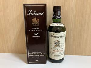 ☆　Ballantine's バランタイン 17年 ベリーオールド ＊箱付 750ml 43% スコッチウイスキー 管BIAR