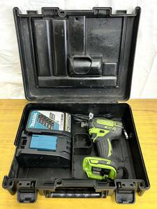 マキタ makita 充電式インパクトドライバ TD149D 18V 動作確認済 本体のみ 充電器DC18RC・ケース付き 265764 管240404 CHFA