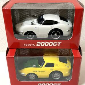 ☆【コレクター放出品】TOYOTA トヨタ 2000GT プルバックカー 2種セット AICHI TOYOTA 70th Anniversary 愛知トヨタ 70周年記念品 管BCARの画像1