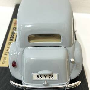 ☆ Maisto マイスト 1/18 CITROEN シトロエン 15CV 6 Cyl (1952) Special Edition ダイキャストモデル 管BCARの画像7