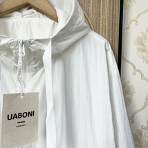 新作EU製＆定価5万◆UABONI*Paris*ジャケット*ユアボニ*パリ発◆薄手 超軽量 オシャレ メッシュ生地 シンプル 日焼け止め 普段着 L/48_画像6