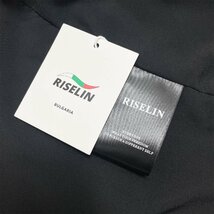 上級ヨーロッパ製※定価6万◆ブルガリア発※RISELIN 上下セット 高級 薄手 通気 竹柄 エレガント ボレロ スカート キレイめ レディース L_画像9